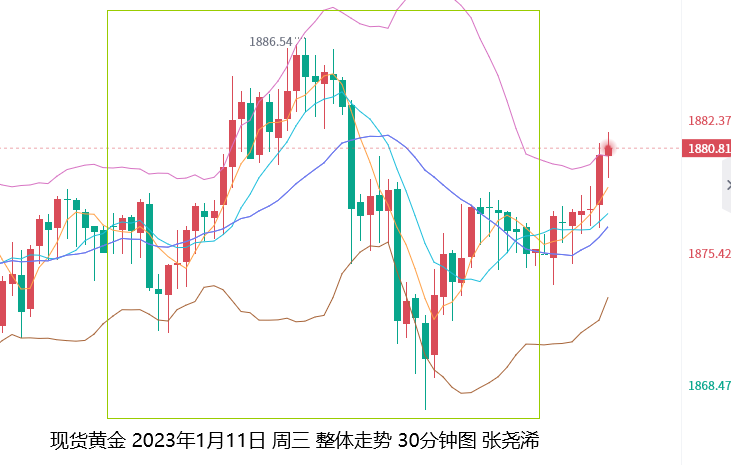 张尧浠：美CPI恐现超预期下降、黄金触及1900预期增强   