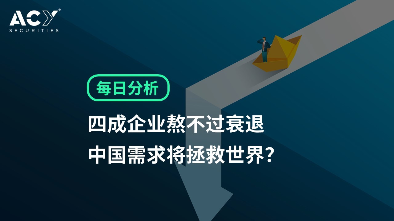 【ACY证券】四成企业熬不过衰退，中国需求将拯救世界？