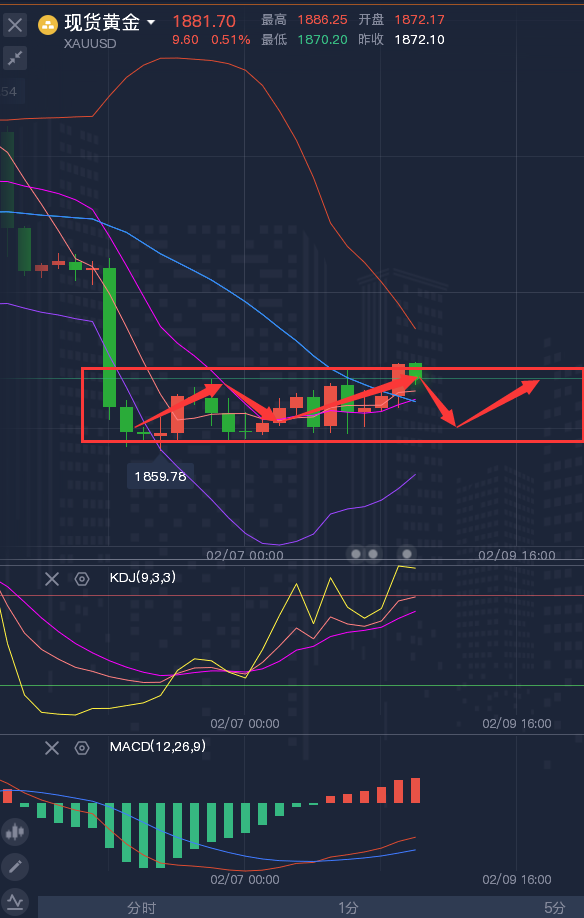龚关铭：2.8黄金、原油、磅日、美加、澳美今日行情分析及策略！