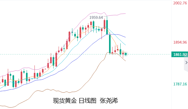 张尧浠：CPI携手强预期数据来临、黄金本周有望看跌触底  