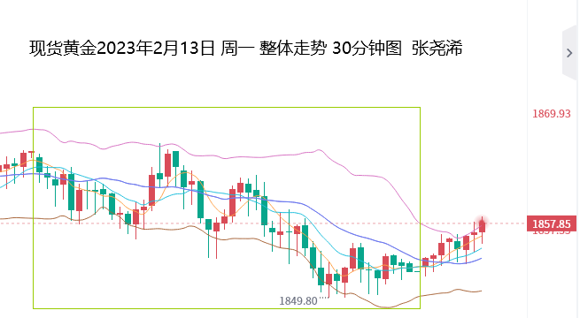 张尧浠：静待美CPI转升还是续降、黄金有望回落触底反弹  