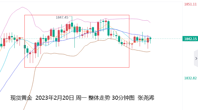 张尧浠：黄金正酝酿看涨动力、短期空头等待回落触底出尽   