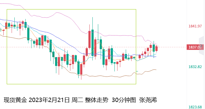 张尧浠：加息50基点再被提升、黄金仍有一跌风险再看触底   