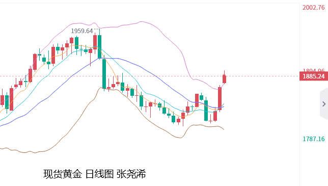 张尧浠：SVB事件或逆转加息预期、金价将稳30日线上方起涨  