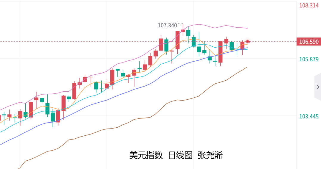 张尧浠：美联储又转偏鹰立场、黄金等待避险耗尽看回落  