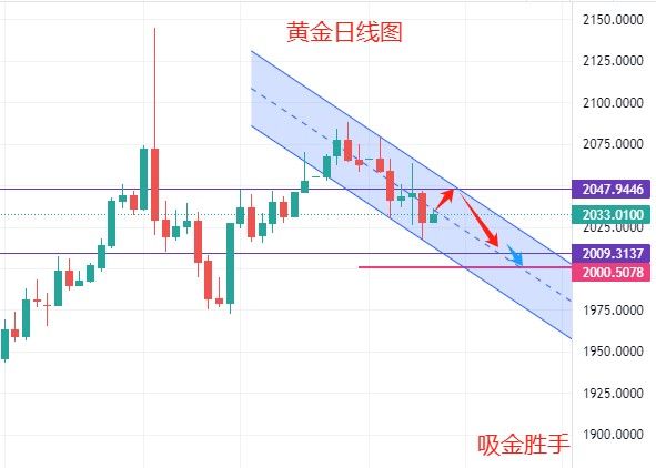 吸金胜手：1.9黄金跌势放缓，伦敦金反弹修正