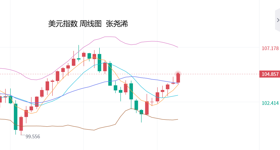 张尧浠：美CPI超预期回升、黄金如期回落触及百日线仍有空   