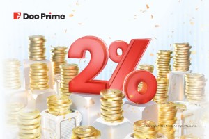 精彩活动 | Doo Prime 2%入金奖励重磅回归 现金奖励上不封顶 