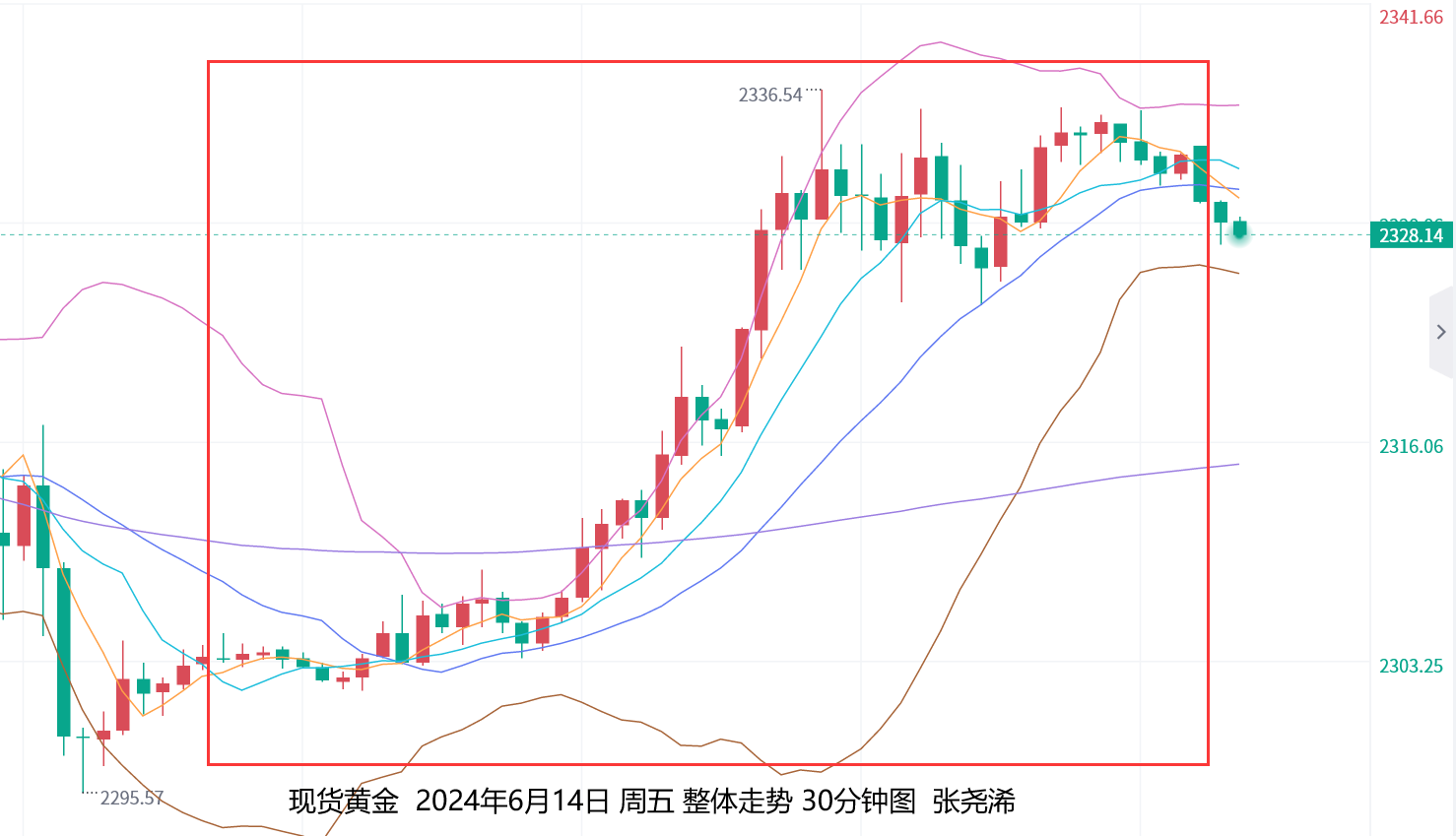 张尧浠：通胀降温增添降息押注、黄金技术前景仍显震荡或见顶   