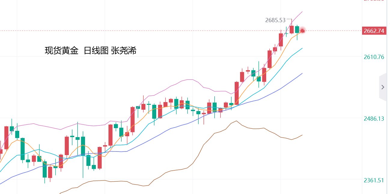 张尧浠：黄金遇阻调整属整体走盘、金价看涨前景仍不变   