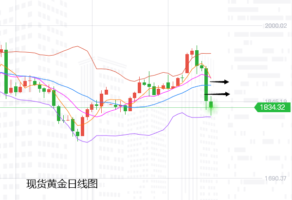 张尧浠：黄金今日新低看止跌、多头反弹再寻压力线   