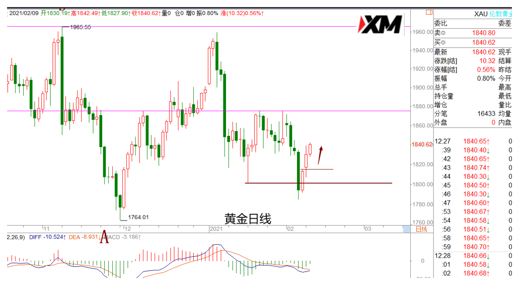 XM – 拜登1.9万亿刺激计划，市场通胀概率大