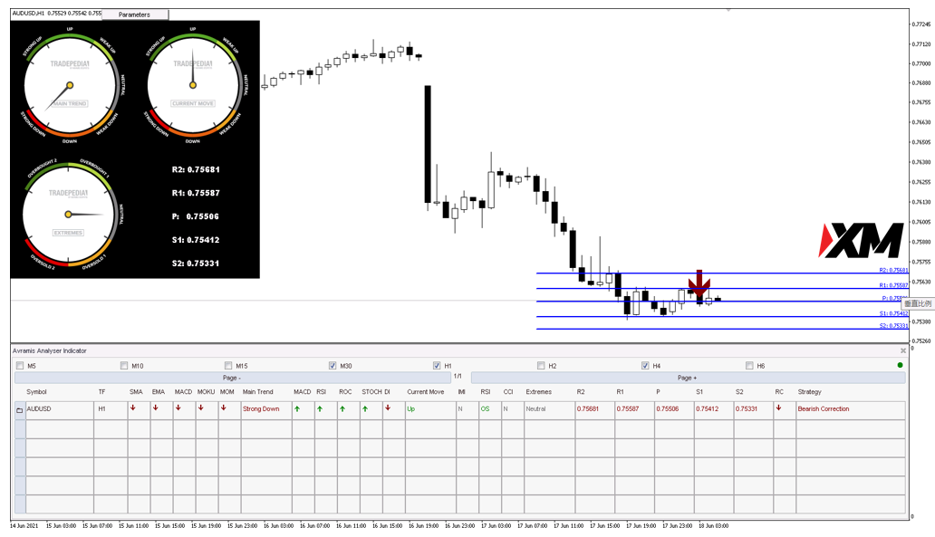 XM 6月18日 Avramis 指标策略报告
