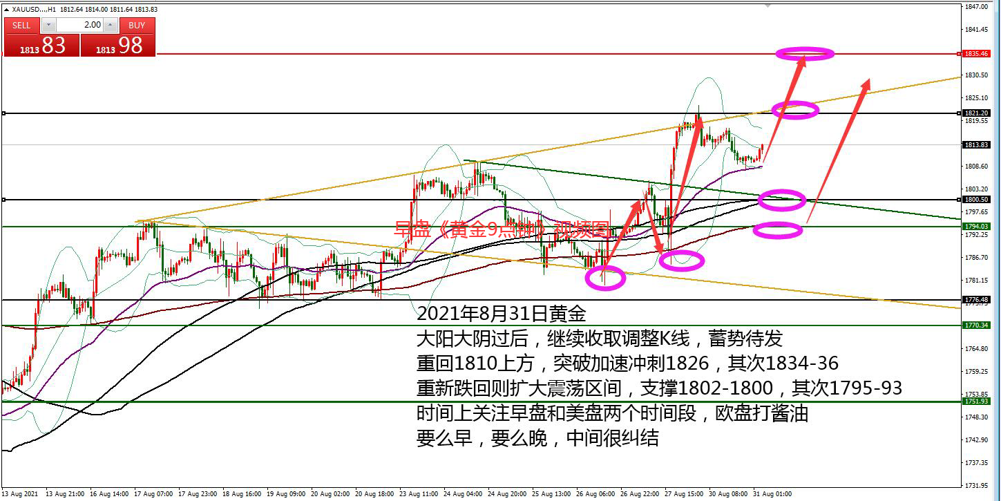 何小冰：8月收官之际，黄金原油能否扩大震荡区间 08.31