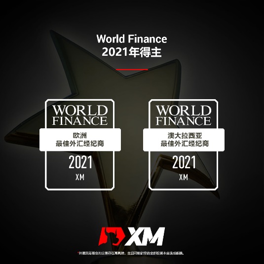 XM再次荣获World Finance 2021双奖项