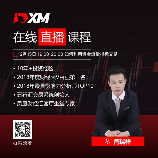 XM外汇平台中文在线直播课程，今日预告（2/15）