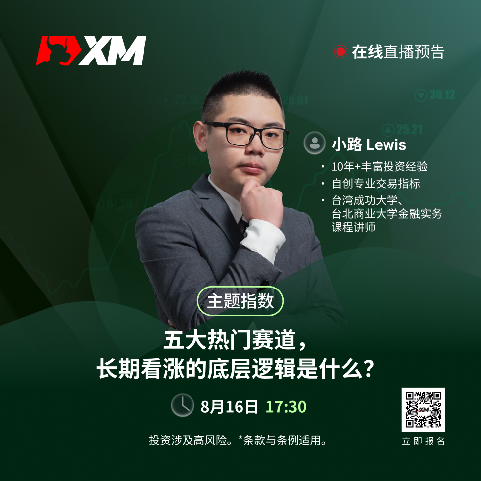 |XM| 中文在线直播讲座，今日预告（8/15）