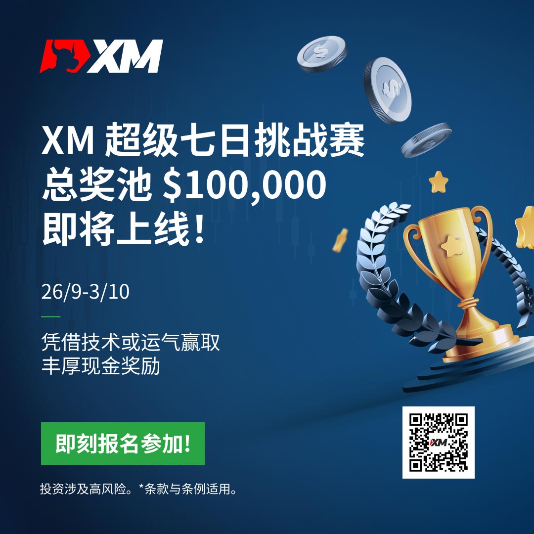 争夺 0,000奖金！XM超级七日交易赛来袭